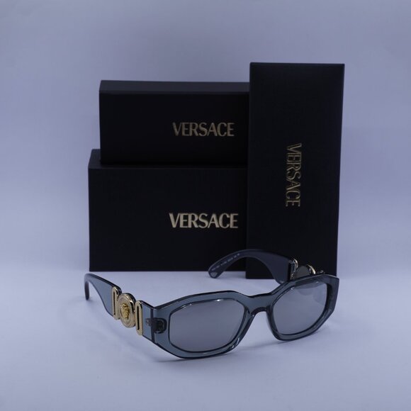 Versace VE4361 311/6G Oval Sunglasses –Grey - Picture 5 of 10